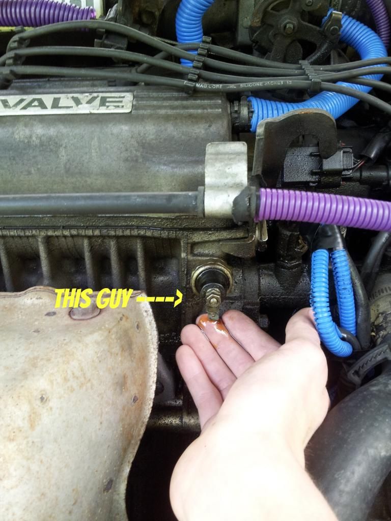 Oil Pressure Sending Unit Replacement Guide Toyota Celica Forum