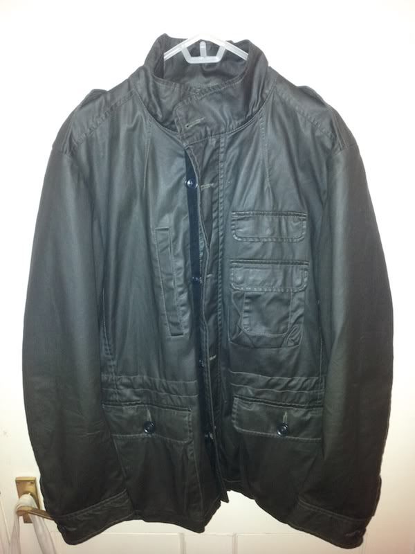 uniqlo coated cloth jacket