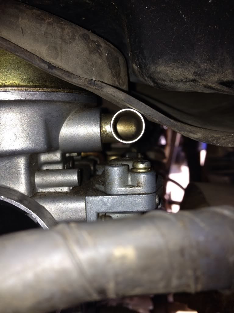 Can some one tell me why this is leaking Yamaha Grizzly ATV Forum