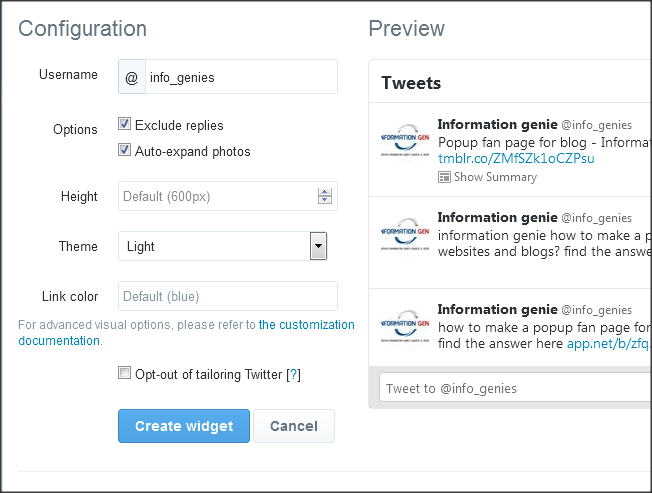 tutorial | information genie
