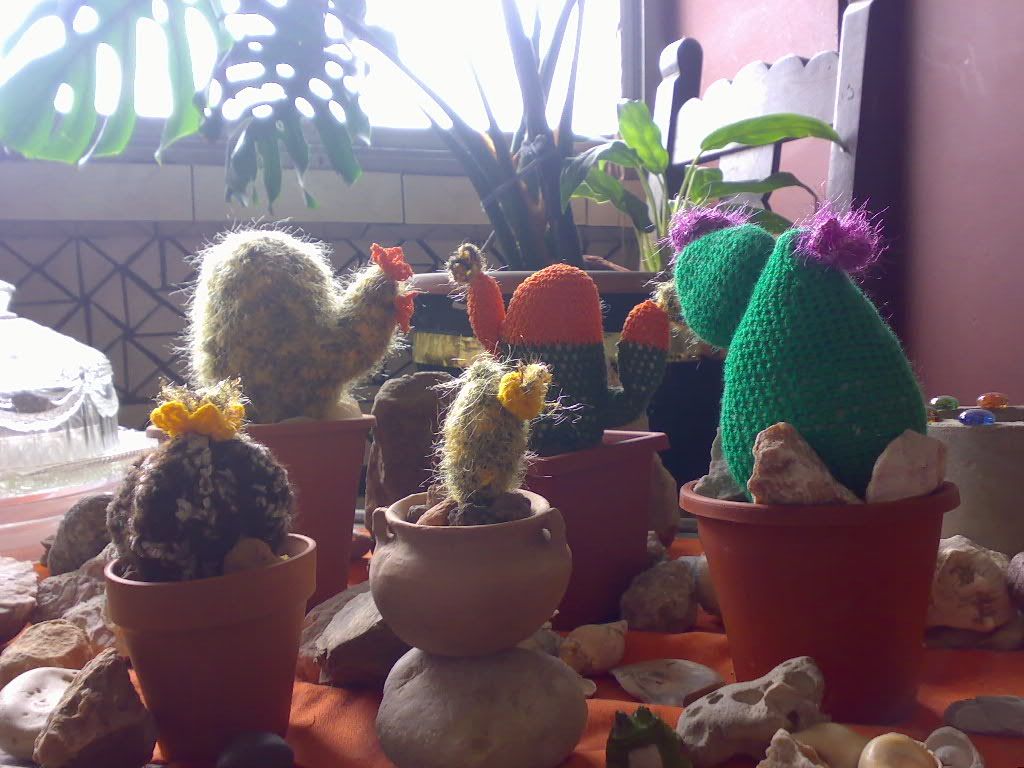 Cactus Tejidos al Crochet... Artesanales Cactus Tejidos al Crochet... Artesanales