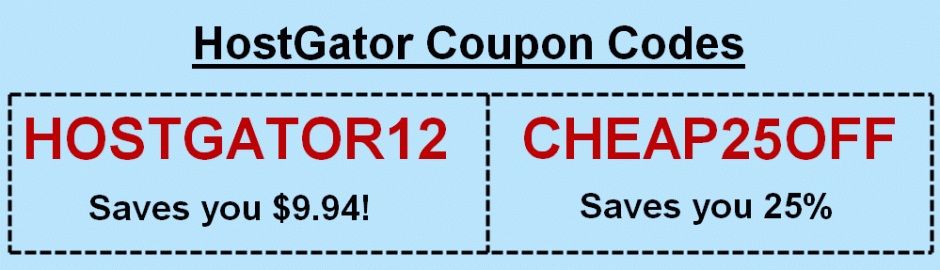 hostgator discount coupons