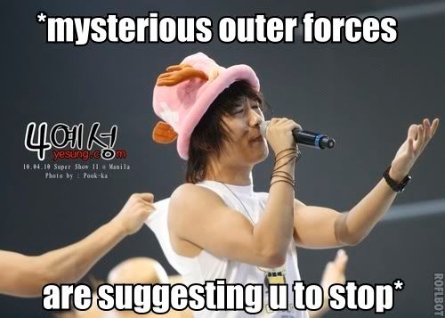 Yesung - stop