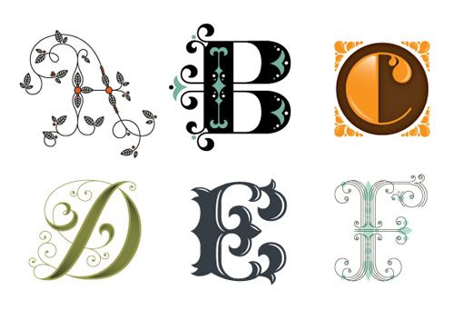 She has designed lots of cool letters that you can use in your 