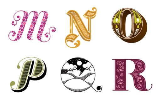 She has designed lots of cool letters that you can use in your 