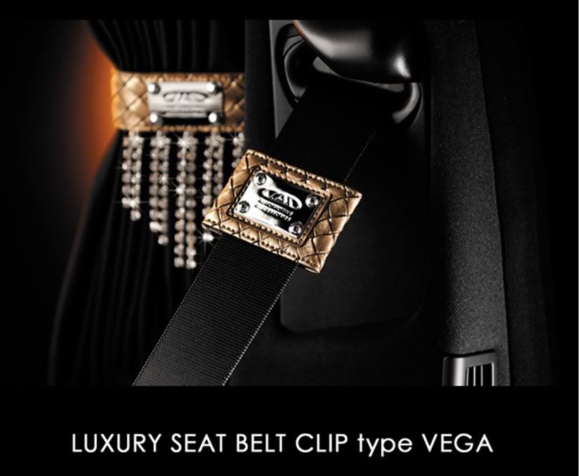 Luxury Seat Belt Clip