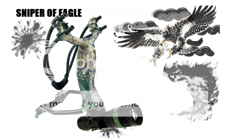 TOP Professional catapult slingshot Eagle of Sniper G7  