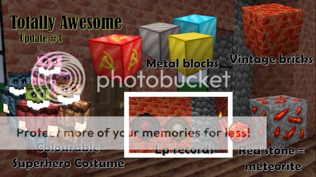 Totally Awesome [70s - 80s themed] Minecraft Texture Pack
