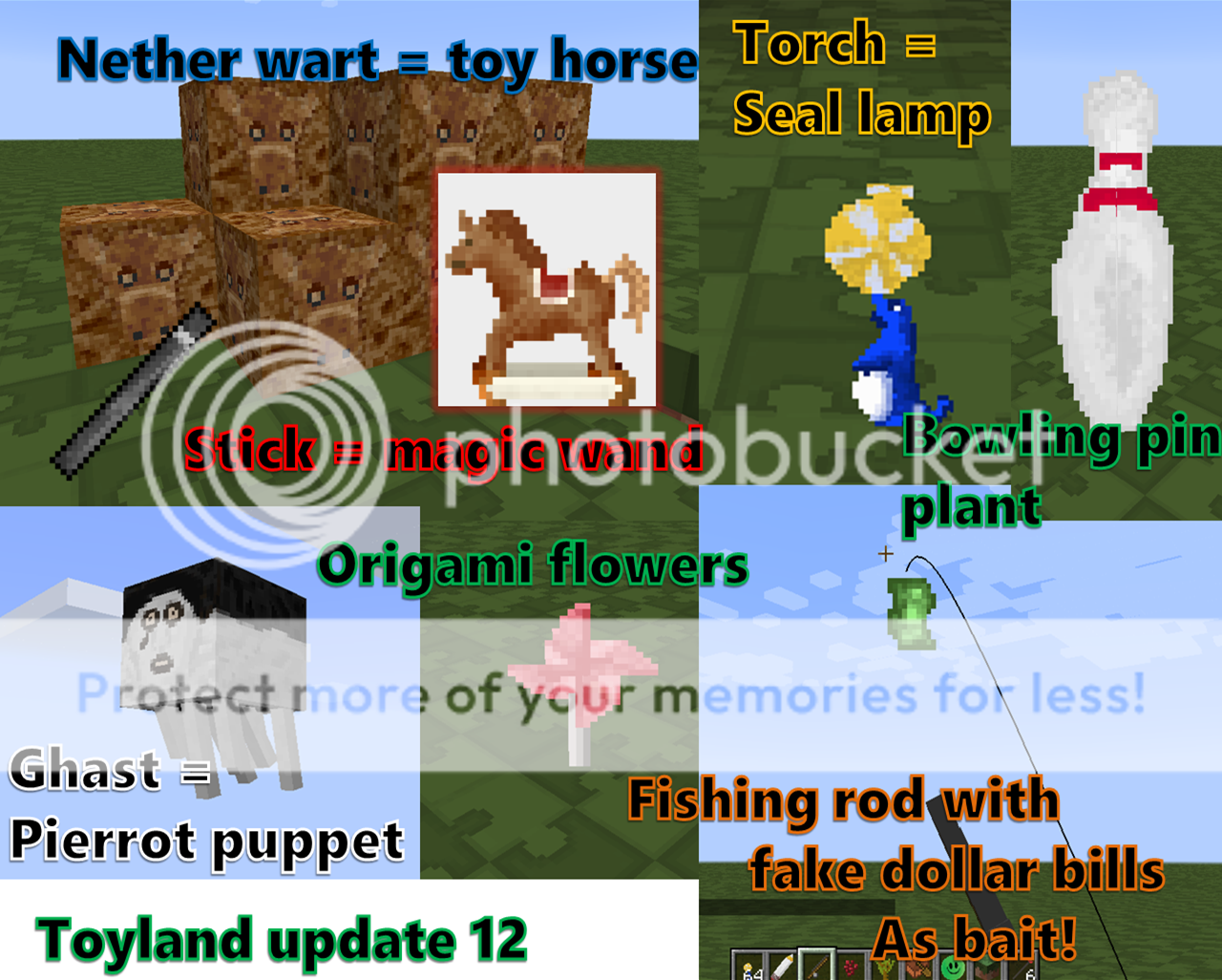 Toyland [32x32] [1.10] [1.5.2] Minecraft Texture Pack