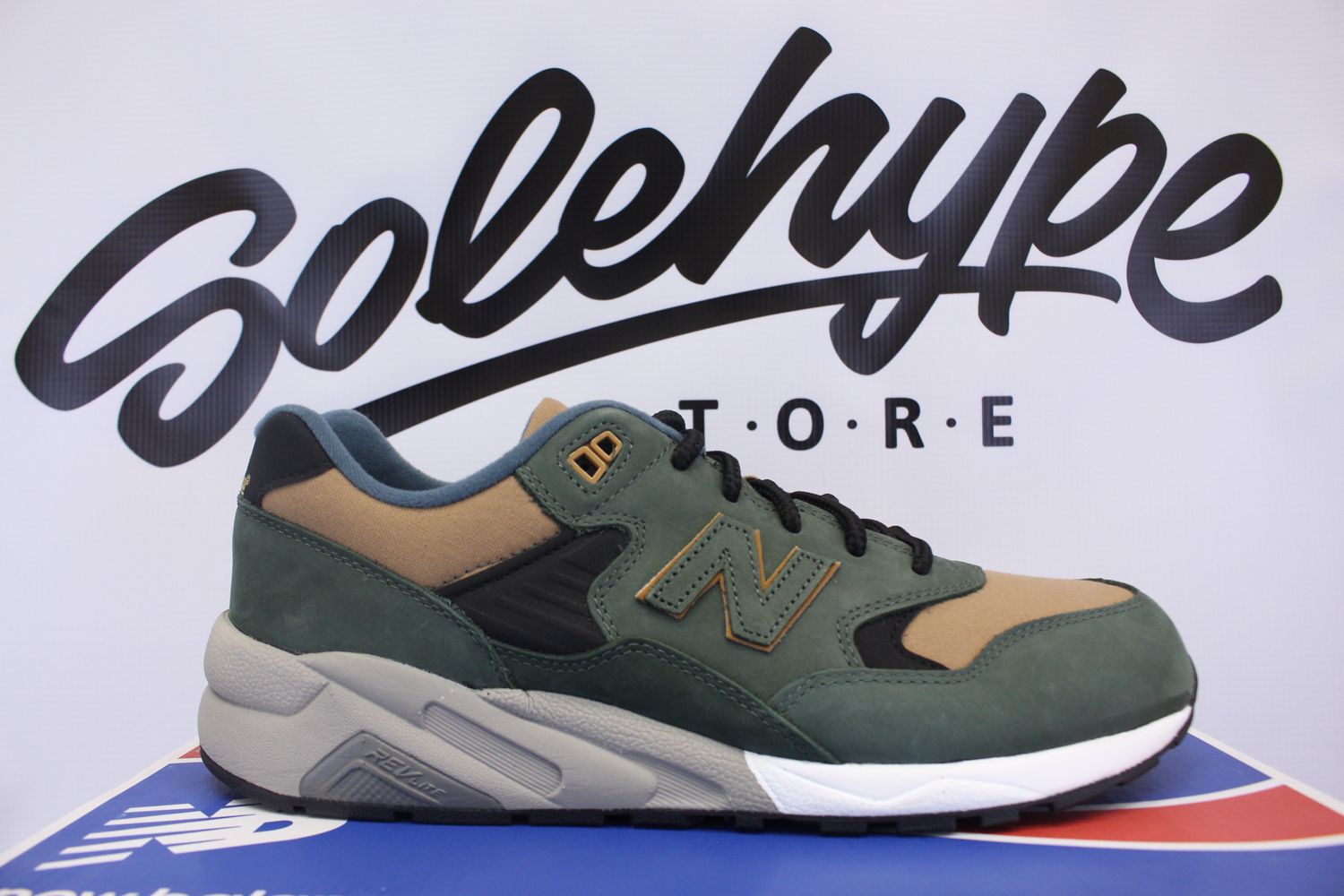 new balance 580 classic olive